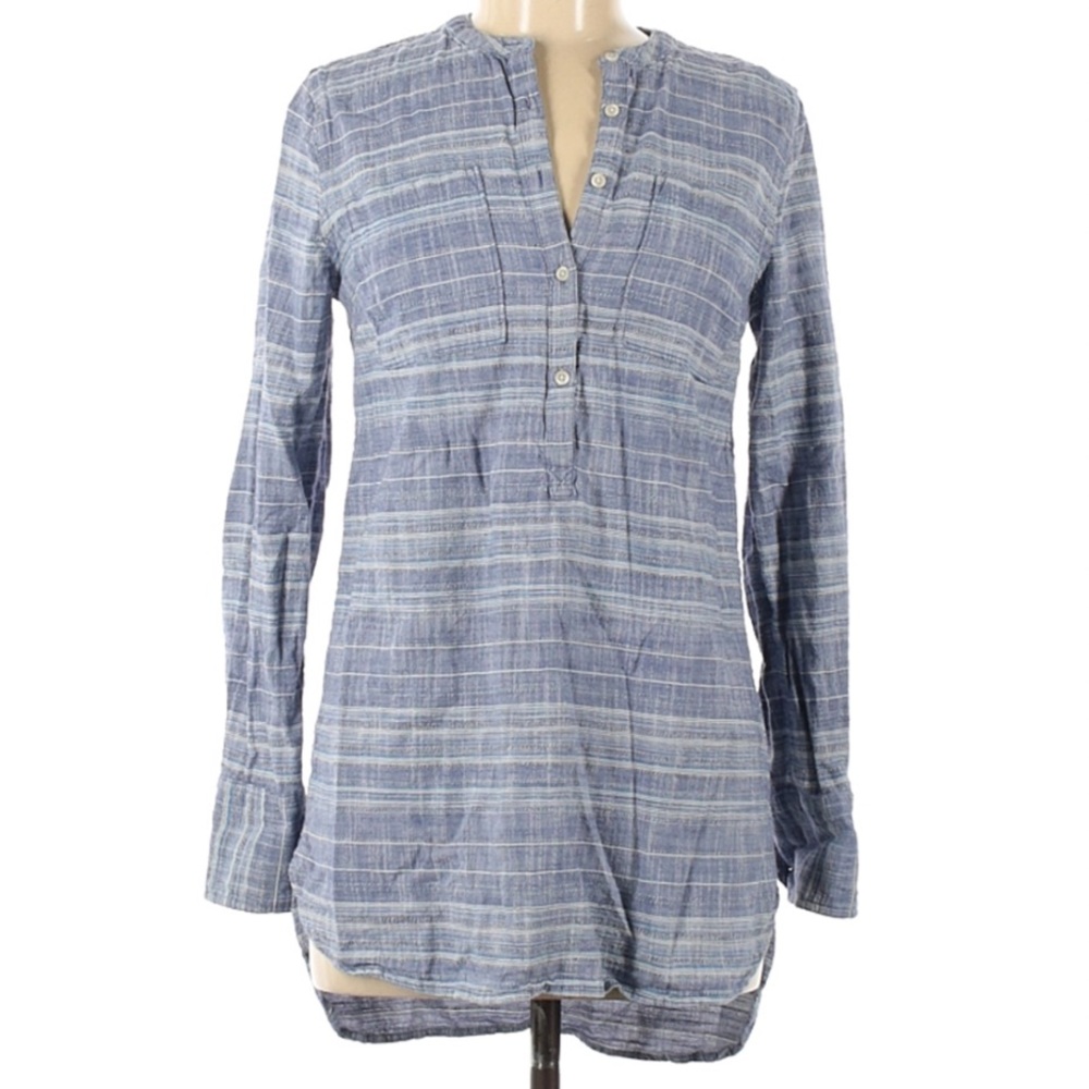 Merona long sleeve 100% cotton tunic size small